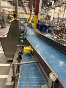 Krones Full Bottle Conveyor from Discharge of Accumulation Table to End of Single Filer