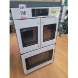 CAFE 30" DOUBLE CONVECTION SMART ELECTRIC WALL OVEN IN WHITE, CAPACITY: UPPER 5.0 CU. FT. / LOWER