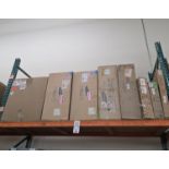 LOT - SHELF OF BOXED APPLIANCE REPLACEMENT PARTS, APPROX. (8) CARTONS