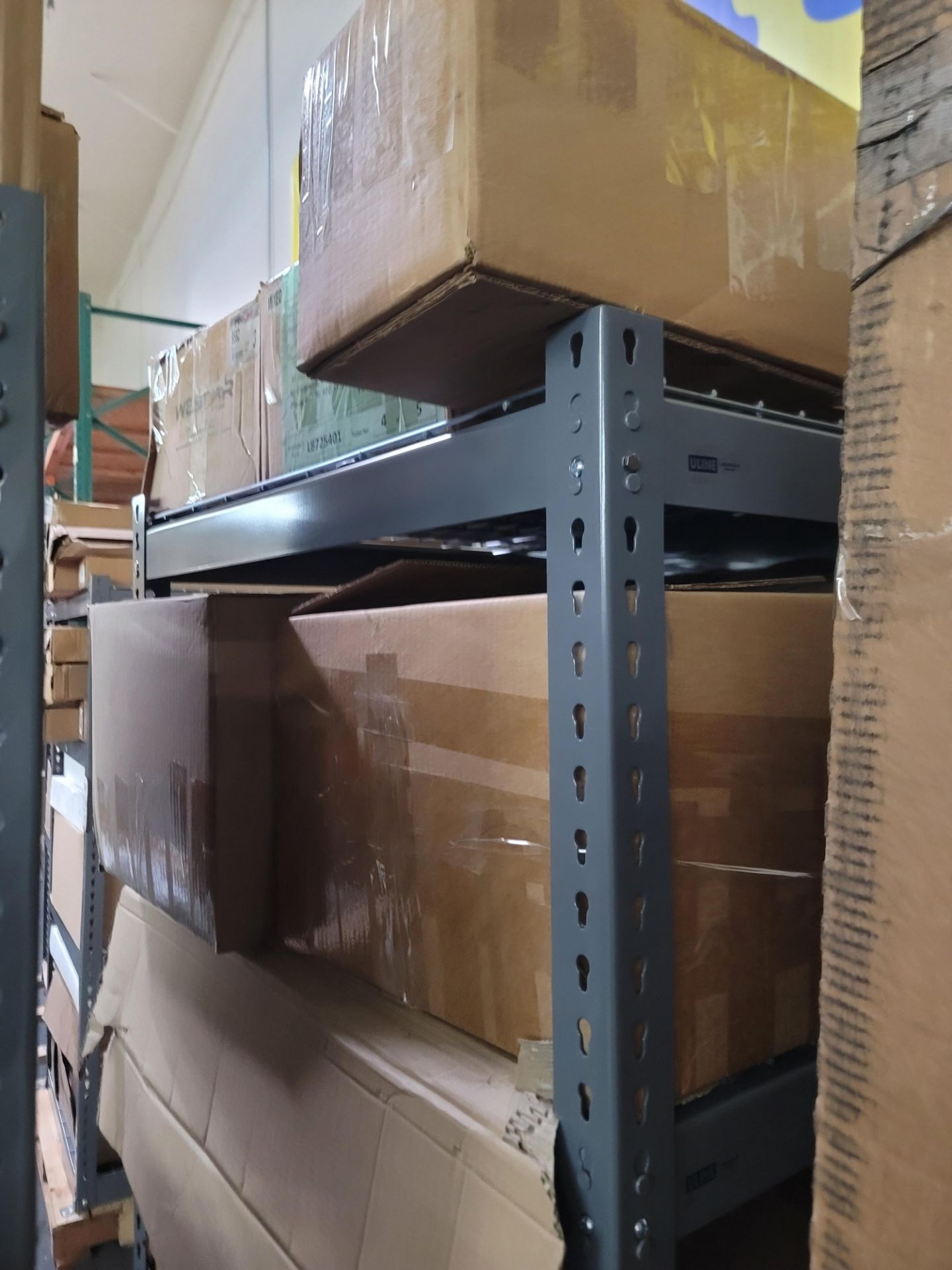 LOT - SHELF UNIT, 3' X 4', W/ CONTENTS OF CAR PARTS - Image 7 of 8