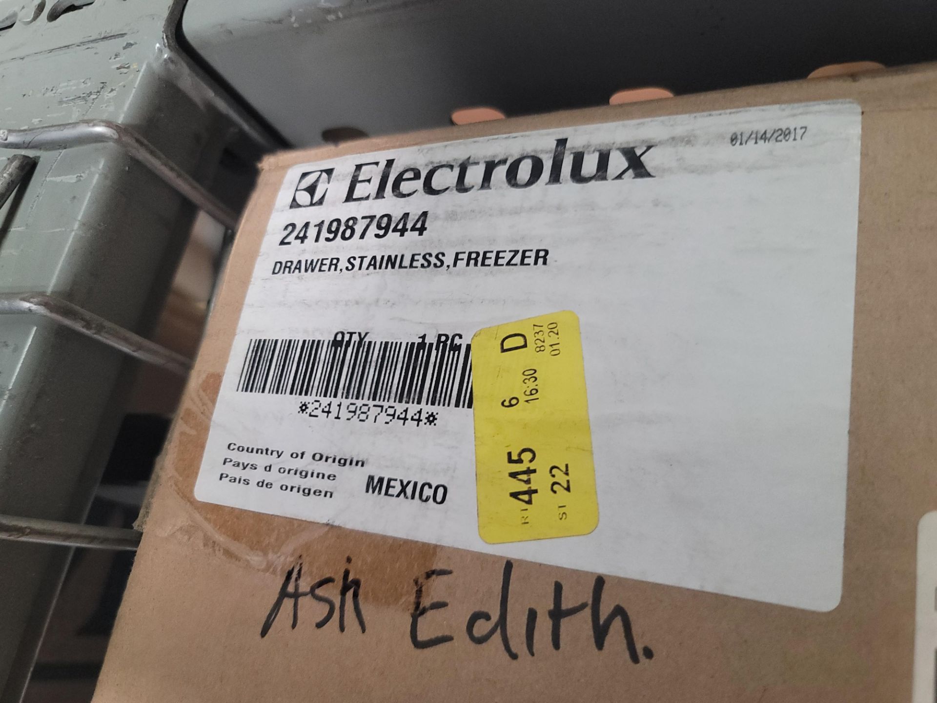 LOT - (1) SHELF OF BOXED APPLIANCE REPLACEMENT PARTS, APPROX. (17) CARTONS - Image 2 of 15