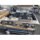 ELECTROLUX ICON PROFESSIONAL 36" GAS RANGETOP W/ (6) BURNERS IN STAINLESS STEEL, MODEL E36GC76PRS