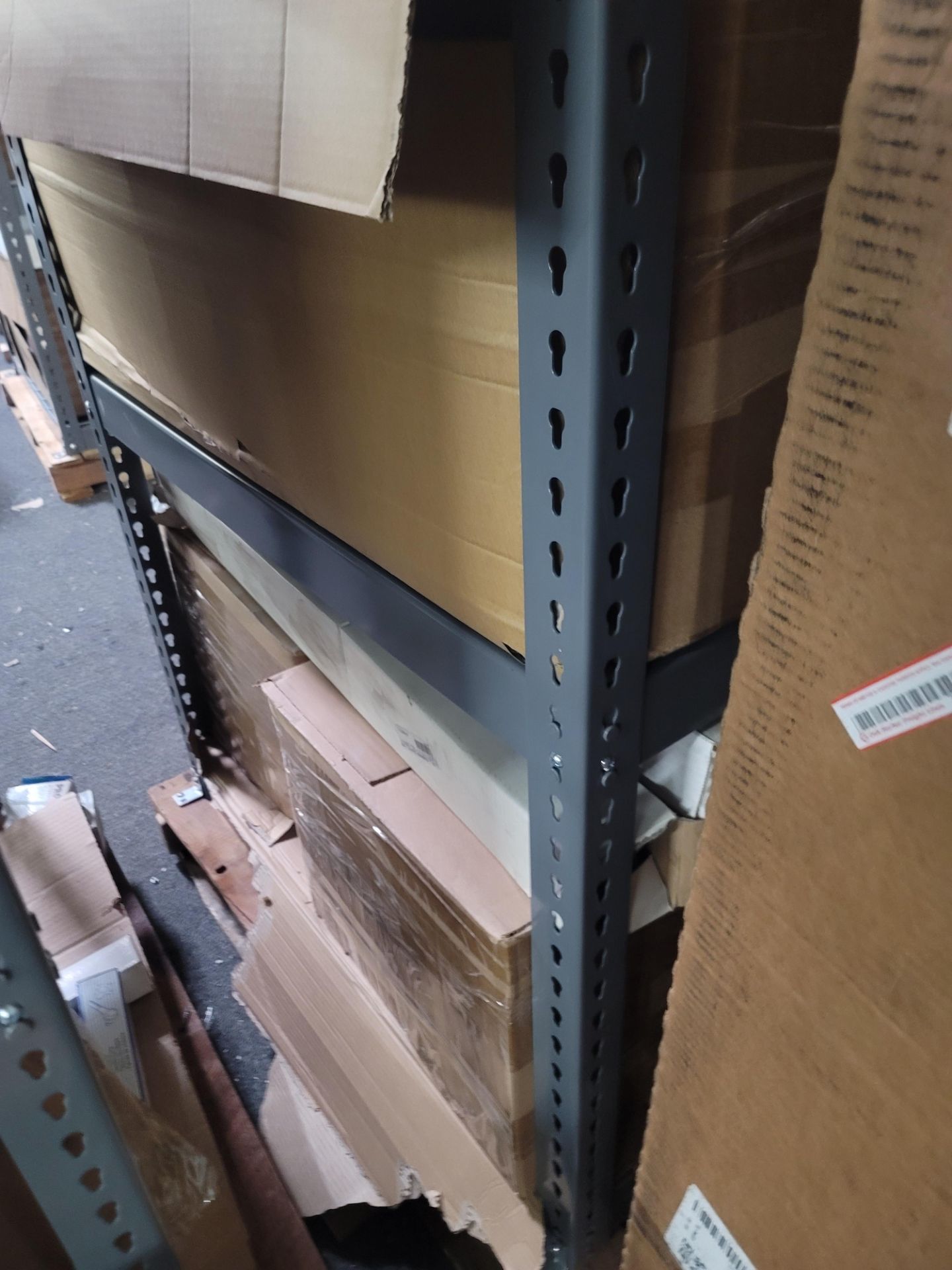 LOT - SHELF UNIT, 3' X 4', W/ CONTENTS OF CAR PARTS - Image 8 of 8