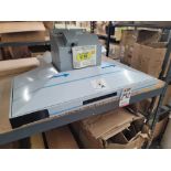 SAMSUNG 36" SMART WALL MOUNT CHIMNEY RANGE HOOD IN BLACK STAINLESS STEEL, MODEL NK36K7000WG