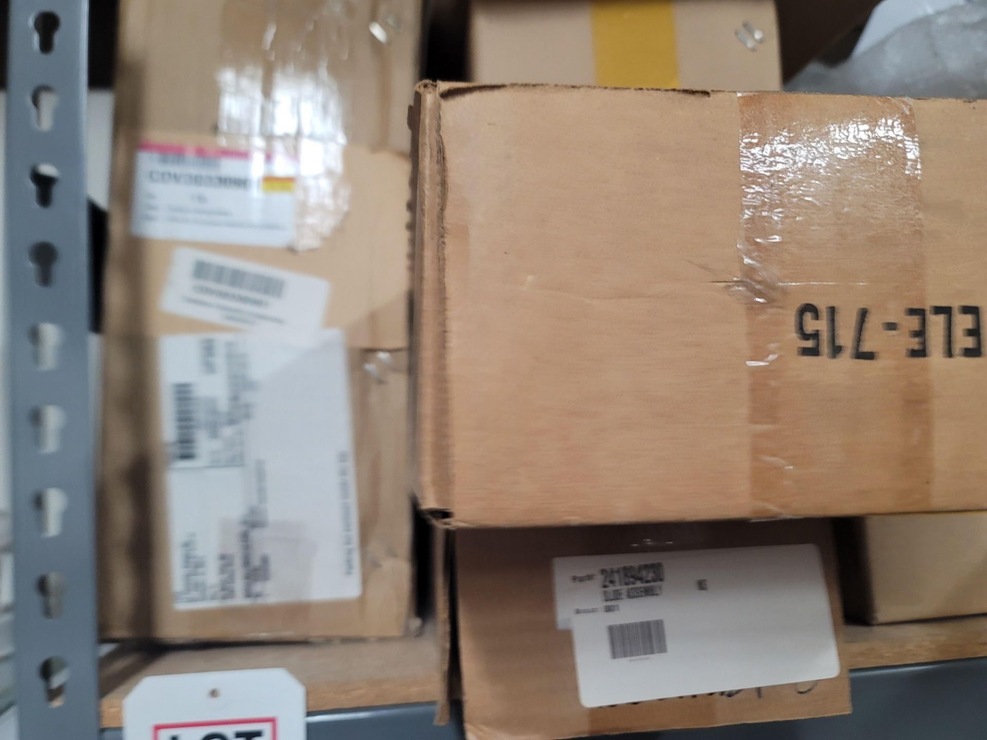 LOT - 8' SHELF UNIT W/ CONTENTS OF APPLIANCE REPLACEMENT PARTS - Image 2 of 23