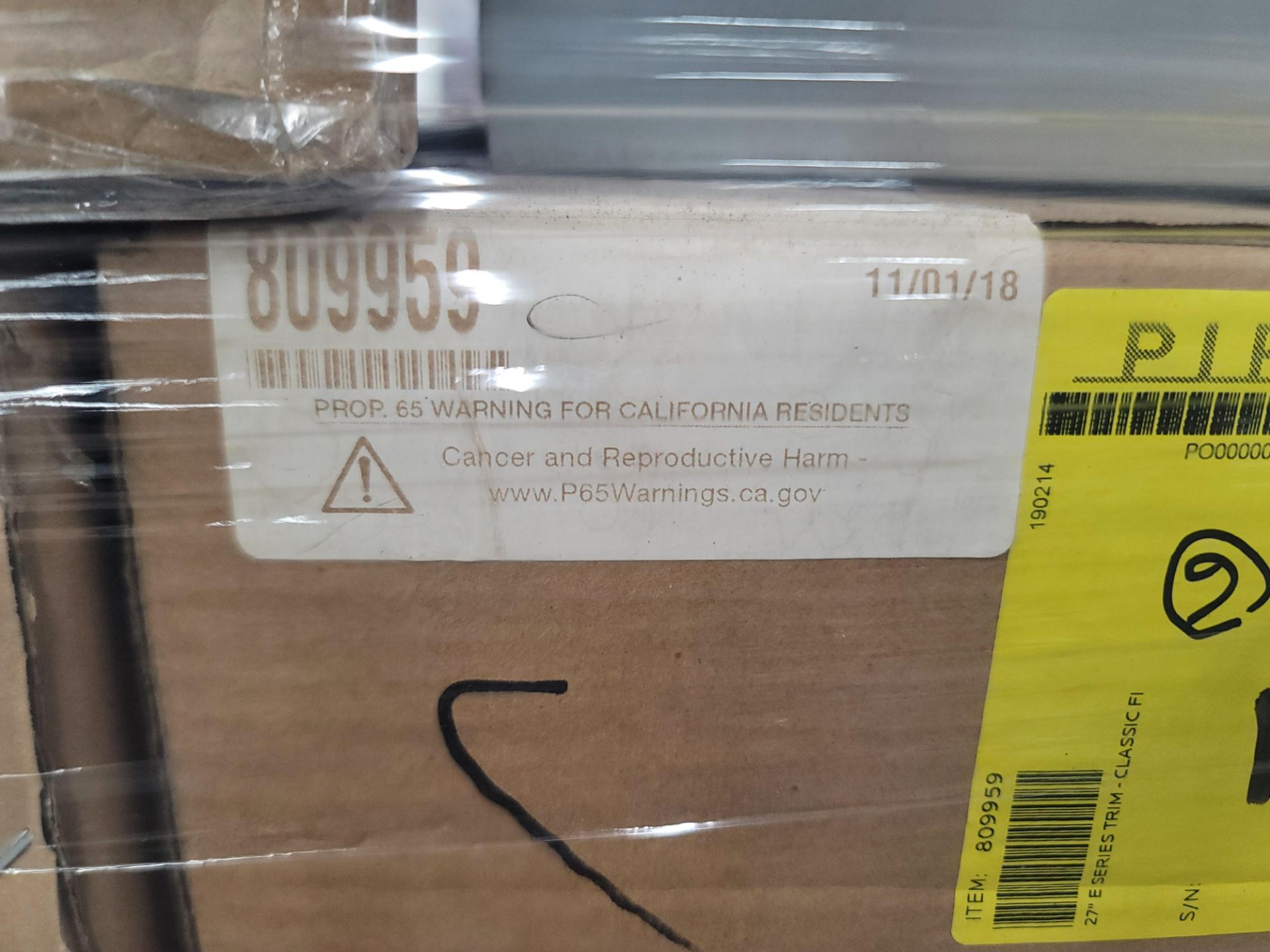 LOT - PALLET OF APPLIANCE TRIM KITS, APPROX. (18) PIECES - Image 10 of 17