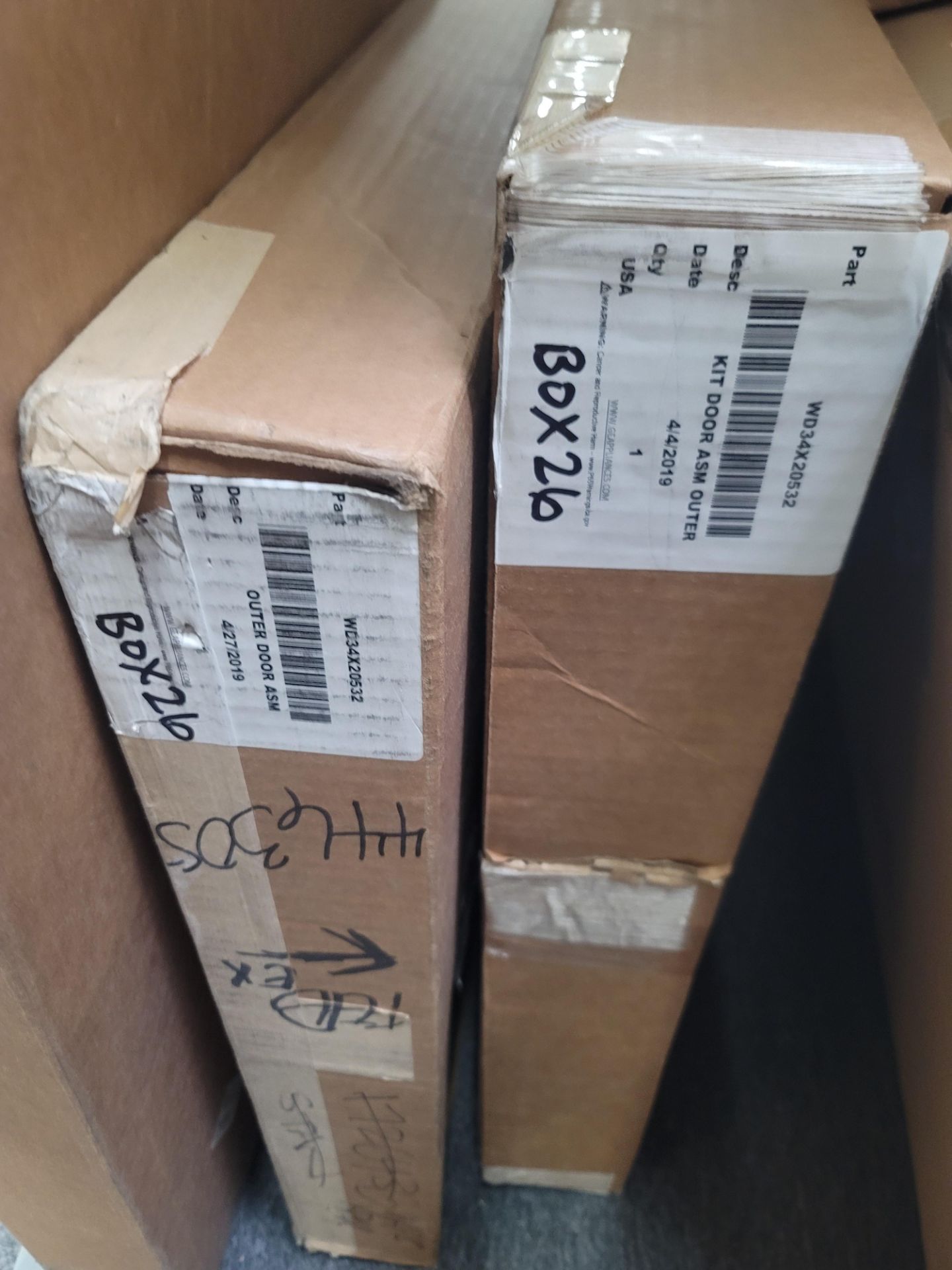 LOT - CONTENTS OF (2) 8' X 4' SHELVES, TO INCLUDE LOOSE AND BOXED APPLIANCE REPLACEMENT PARTS - Image 14 of 20