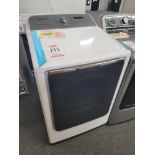 SAMSUNG 27" ELECTRIC DRYER IN WHITE, 7.4 CU. FT. CAPACITY, MODEL DVE54R7600W