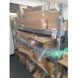 LOT - 8' SHELF UNIT W/ CONTENTS OF APPLIANCE REPLACEMENT PARTS