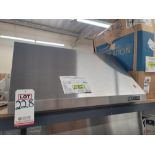 JENNAIR 36" WALL MOUNT DUCTED HOOD W/ 600 CFM, MODEL JXW9036WP