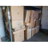 LOT - (1) SHELF OF BOXED APPLIANCE REPLACEMENT PARTS, LARGE UNKNOWN QTY OF CARTONS
