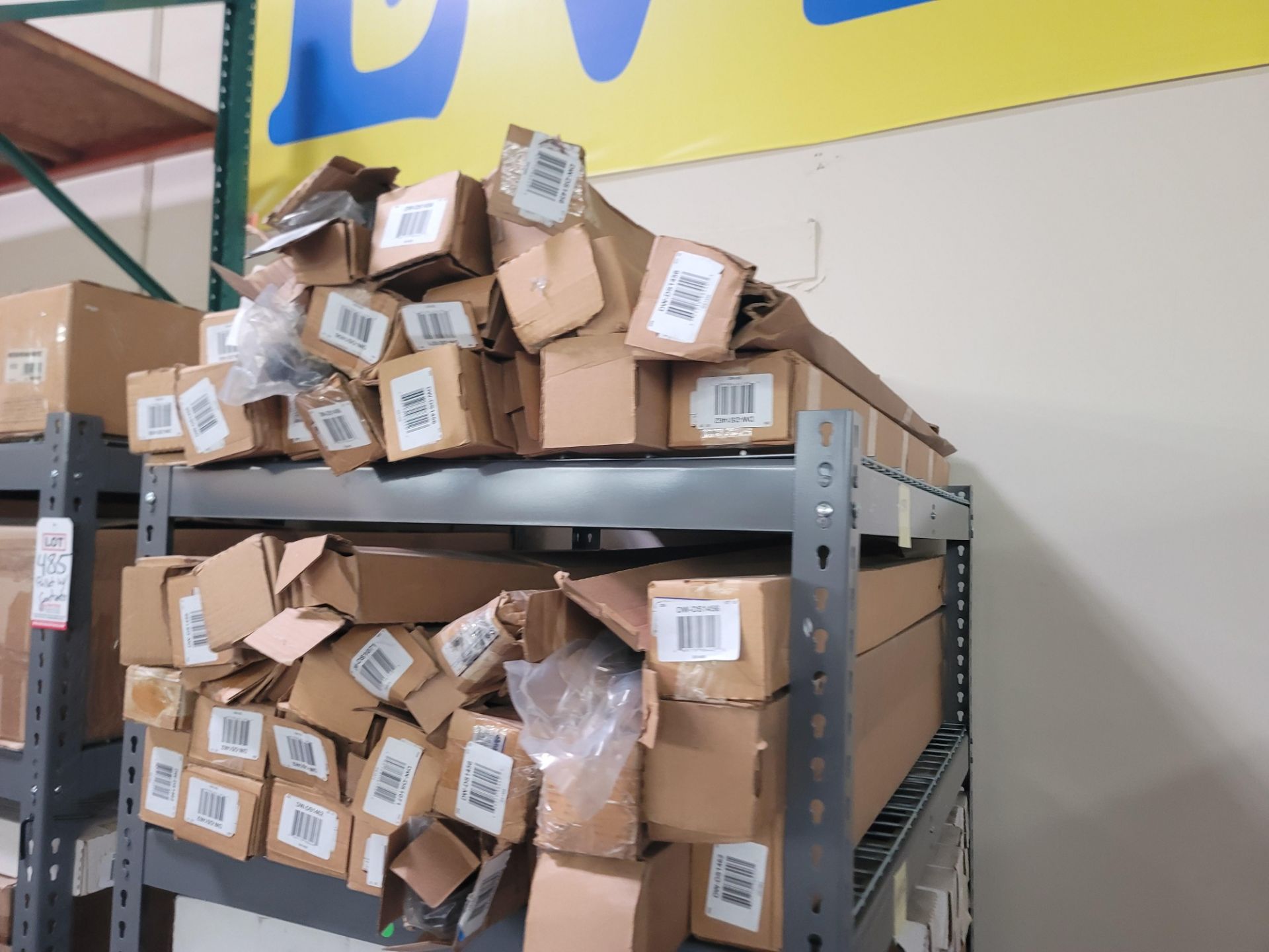 LOT - SHELF UNIT, 3' X 4', W/ CONTENTS OF CAR PARTS - Image 4 of 6