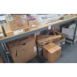 LOT - CONTENTS OF (2) 8' X 4' SHELVES, TO INCLUDE LOOSE AND BOXED APPLIANCE REPLACEMENT PARTS