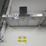 WINDSTER 36" WALL MOUNT HOOD, MODEL RA77, (NOTE: SHELL ONLY - NO INTERNAL PARTS, FOR DISPLAY ONLY)