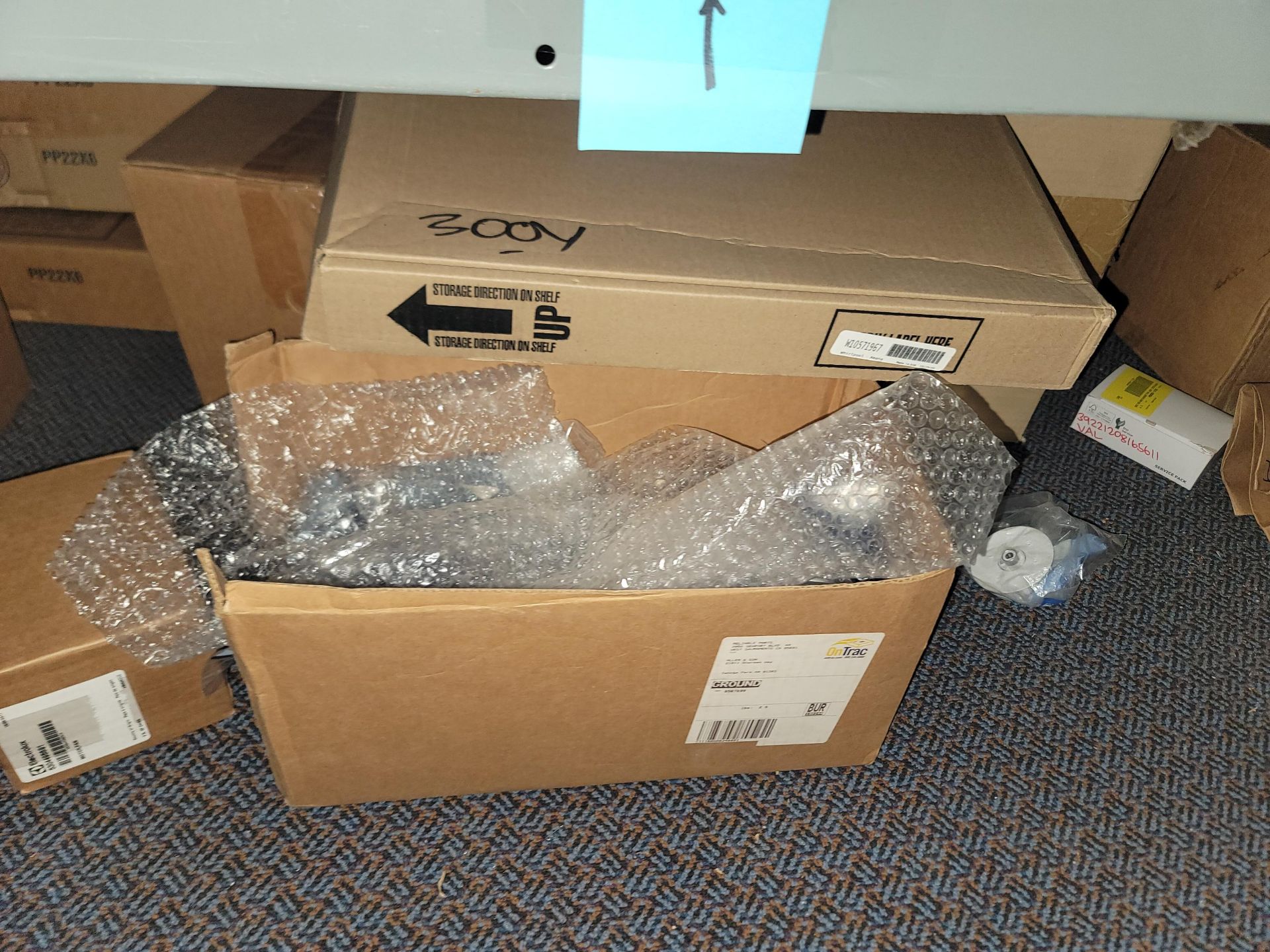 LOT - 8' SHELF UNIT W/ CONTENTS OF APPLIANCE REPLACEMENT PARTS - Image 13 of 16