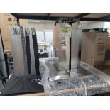 ZEPHYR EUROPA MODENA SERIES 36" ISLAND-MOUNT CHIMNEY RANGE HOOD, MODEL ZMDM90AS