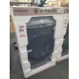 SAMSUNG 27" SMART ELECTRIC DRYER IN BLACK, 7.5 CU. FT. CAPACITY, MODEL DVE60A9900V, IN FACTORY