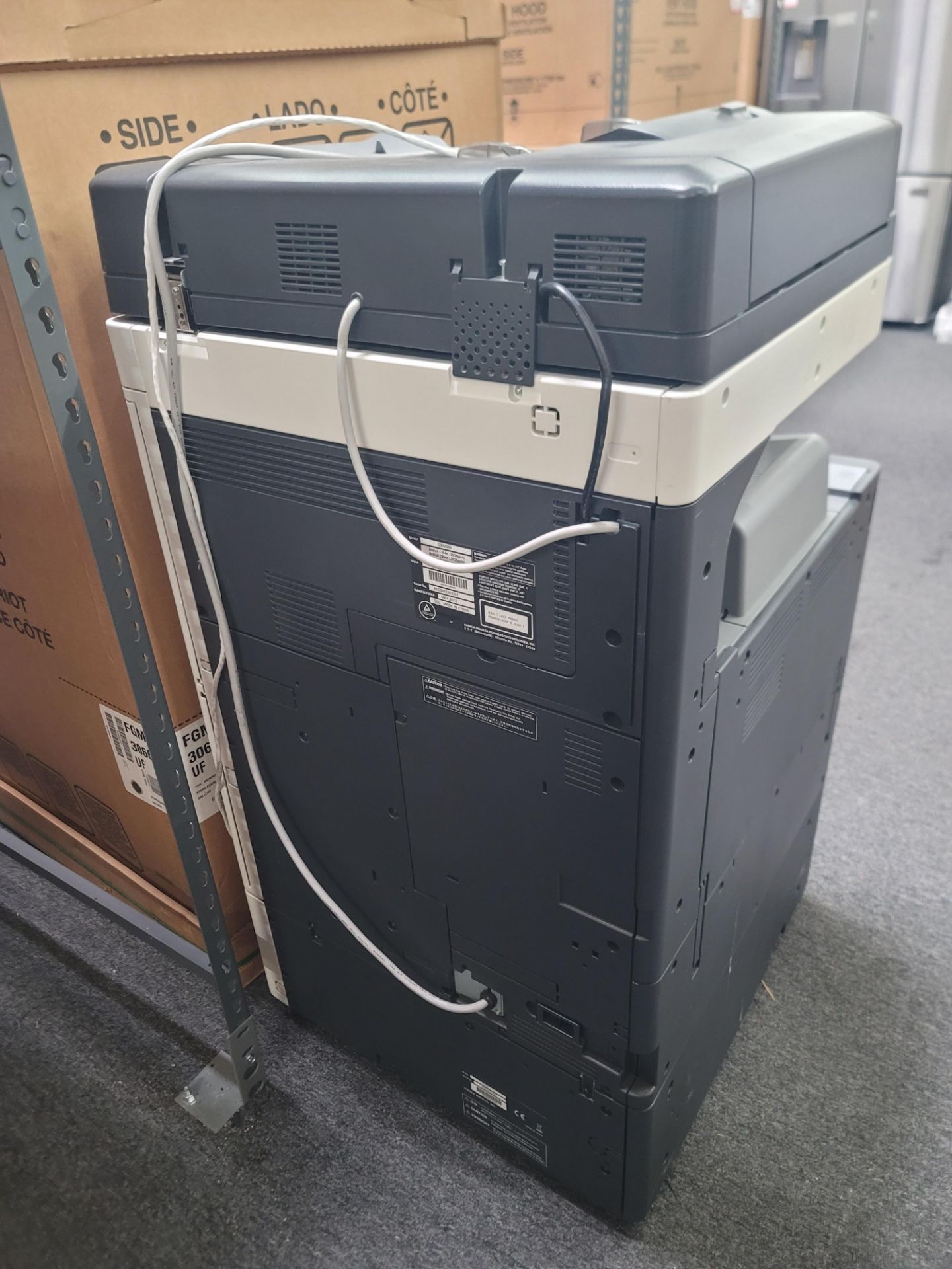 KONICA MINOLTA BIZHUB C284E COLOR AND BLACK & WHITE COMMERCIAL BUSINESS COPIER - Image 2 of 3