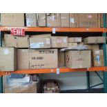 LOT - SHELF OF BOXED APPLIANCE REPLACEMENT PARTS, APPROX. (18) CARTONS