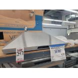 THERMADOR MASTERPIECE SERIES 36" WALL MOUNT CHIMNEY RANGE HOOD, MODEL HMCN36FS