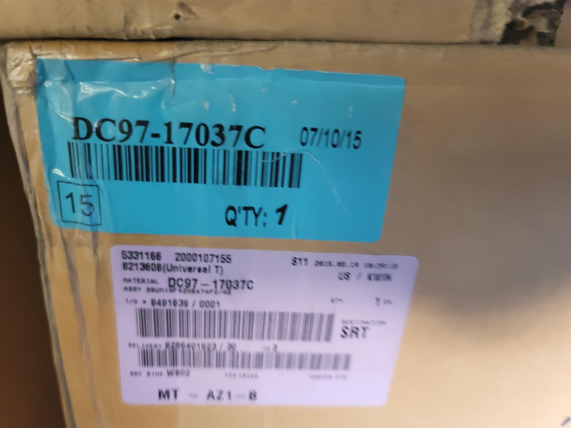 LOT - (1) SHELF OF BOXED APPLIANCE REPLACEMENT PARTS, APPROX. (13) CARTONS, PALLET OF SIGNAGE - Image 6 of 12