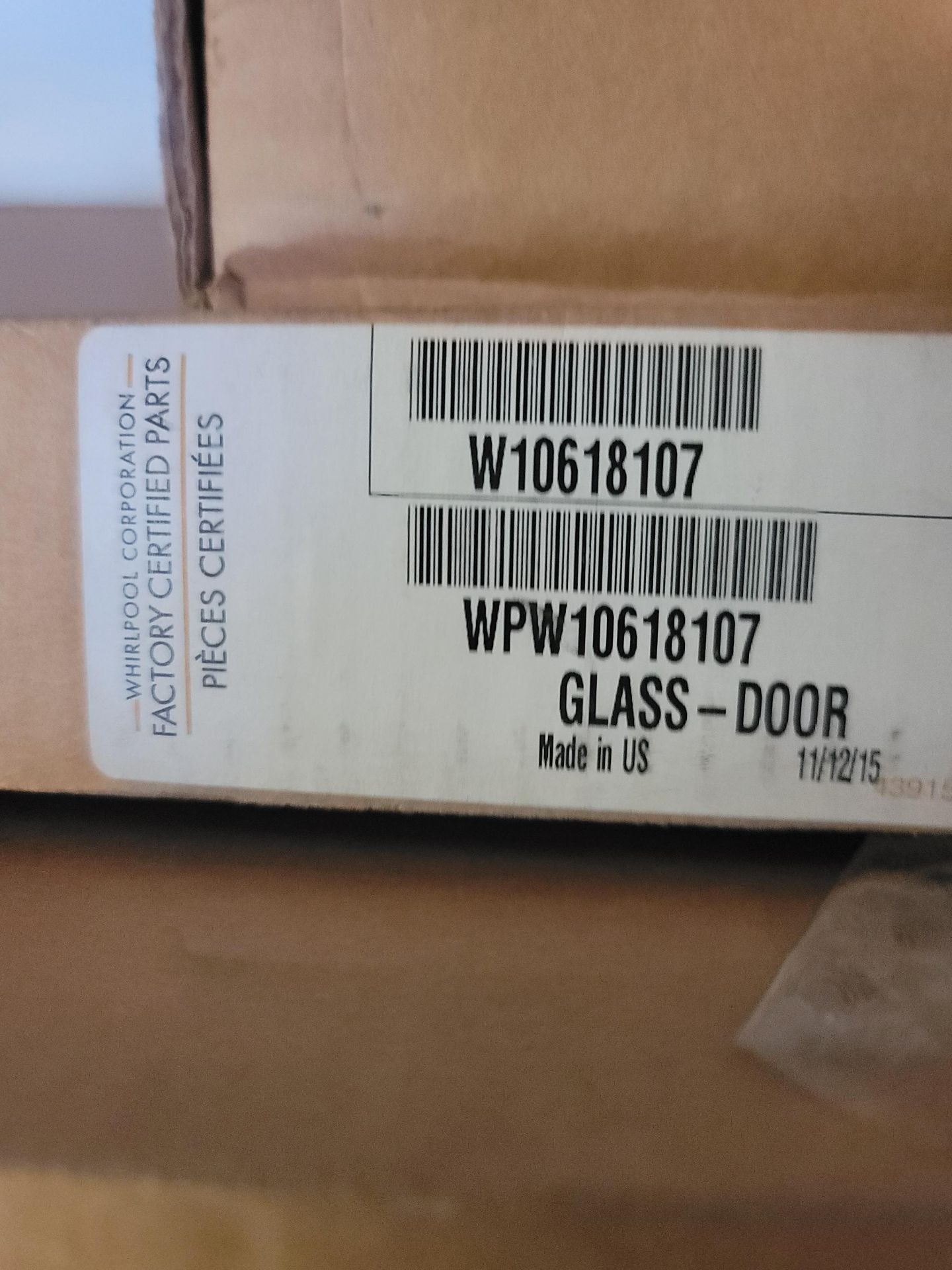 LOT - (1) SHELF OF BOXED APPLIANCE REPLACEMENT PARTS, APPROX. (13) CARTONS - Image 5 of 8