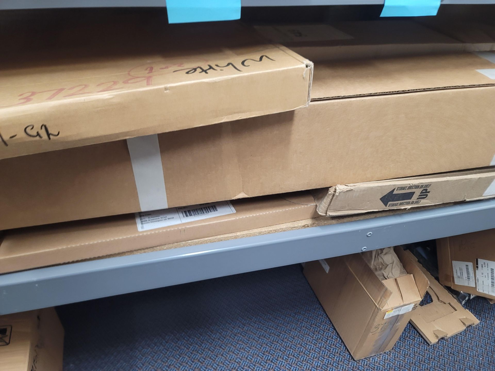 LOT - 8' SHELF UNIT W/ CONTENTS OF APPLIANCE REPLACEMENT PARTS - Image 11 of 16