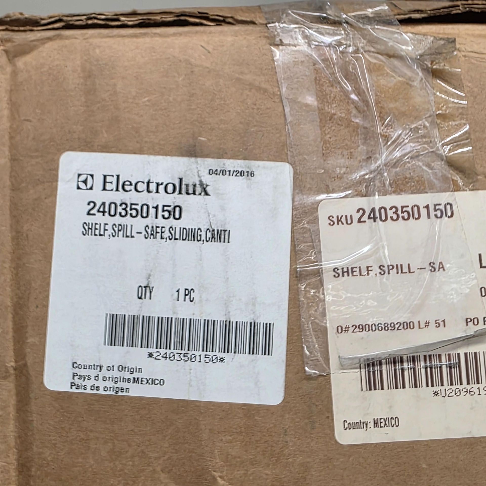 LOT - SHELF OF BOXED APPLIANCE REPLACEMENT PARTS, APPROX. (8) CARTONS - Image 7 of 8