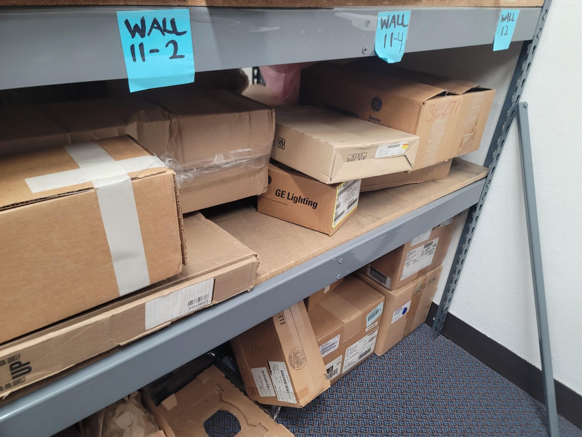 LOT - 8' SHELF UNIT W/ CONTENTS OF APPLIANCE REPLACEMENT PARTS - Image 12 of 16