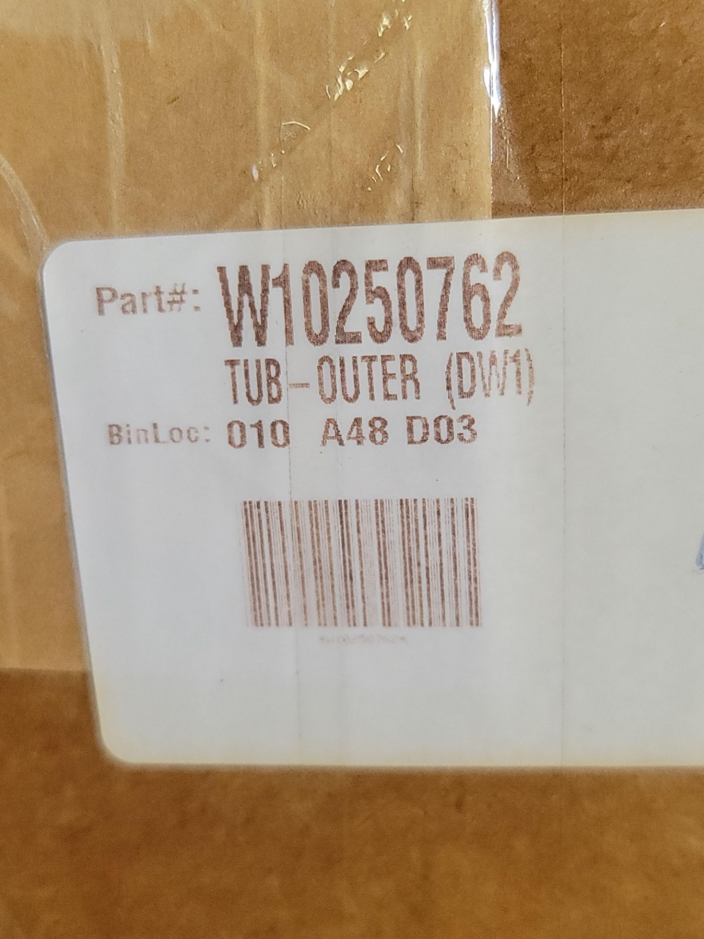 LOT - (1) SHELF OF BOXED APPLIANCE REPLACEMENT PARTS, APPROX. (13) CARTONS - Image 6 of 8