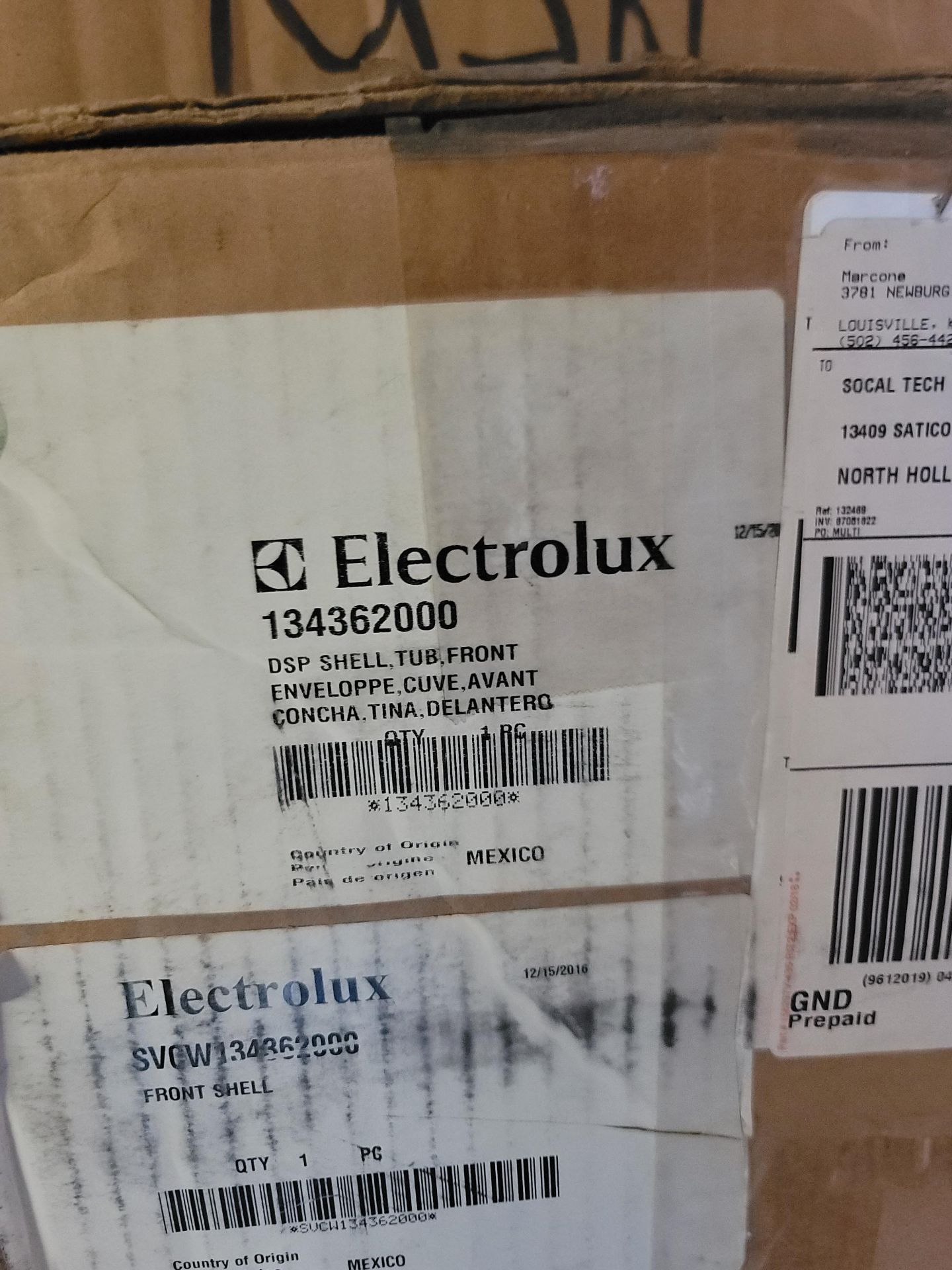 LOT - (1) SHELF OF BOXED APPLIANCE REPLACEMENT PARTS, APPROX. (13) CARTONS - Image 6 of 8