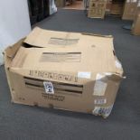 KITCHENAID 36" WALL MOUNT CHIMNEY RANGE HOOD, MODEL KXW9736YSS, IN ORIGINAL CARTON