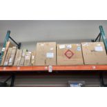 LOT - SHELF OF BOXED APPLIANCE REPLACEMENT PARTS, APPROX. (10) CARTONS