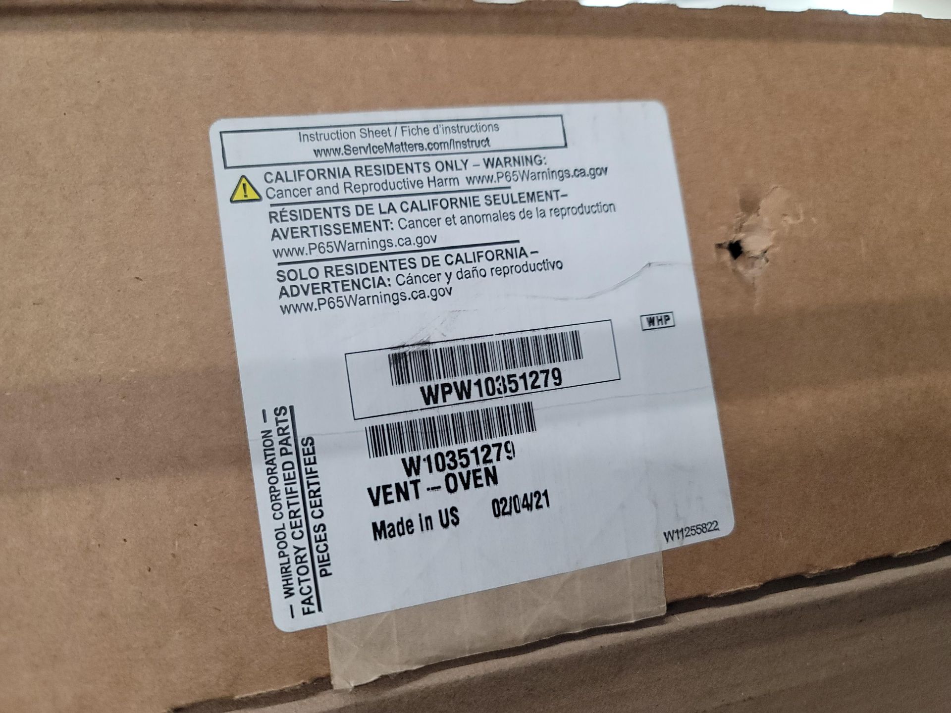 LOT - CONTENTS ONLY OF WIRE CART, TO CONTAIN APPLIANCE REPLACEMENT PARTS - Image 7 of 16