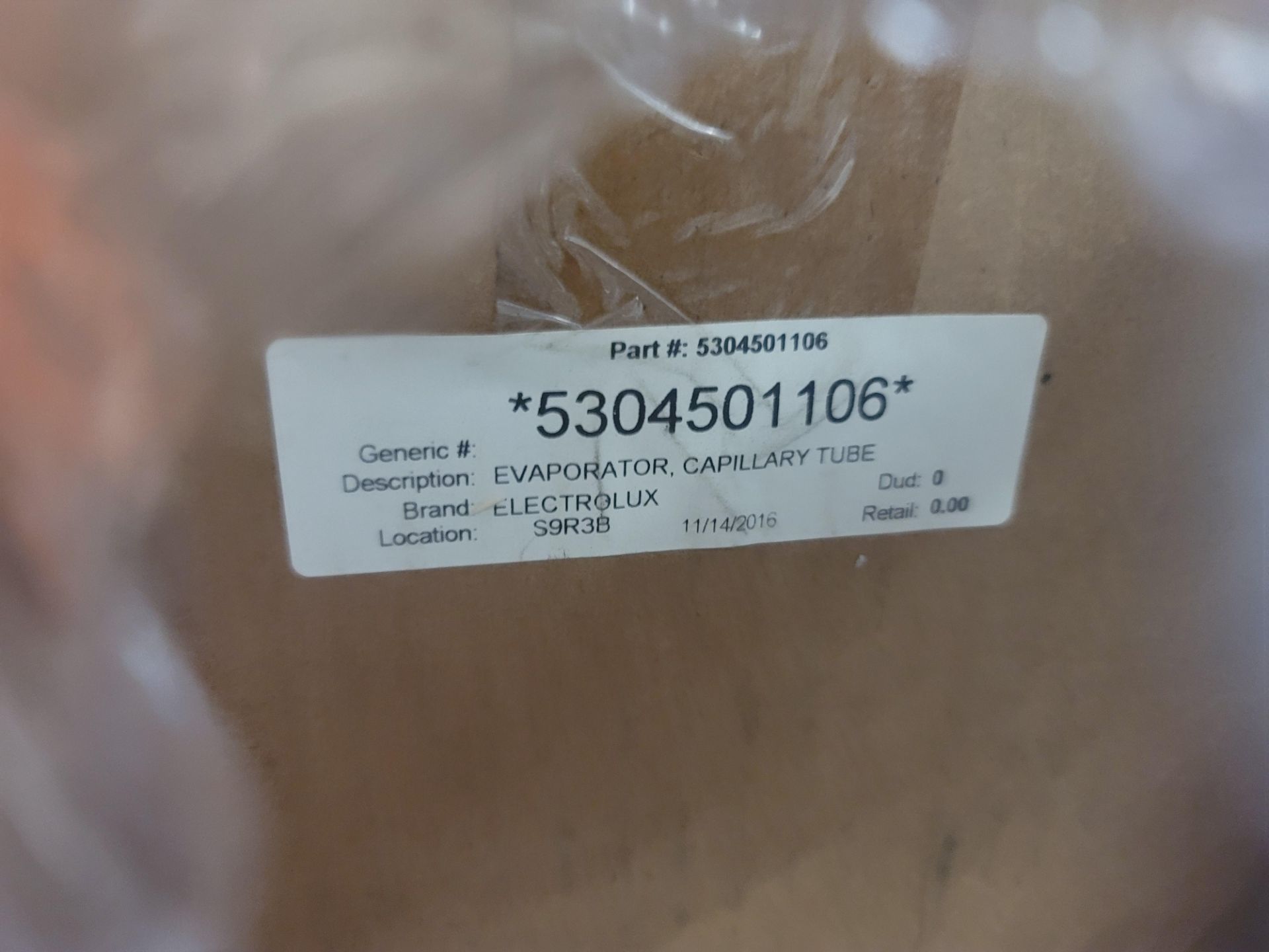 LOT - PALLET OF BOXED APPLIANCE REPLACEMENT PARTS - Image 9 of 10