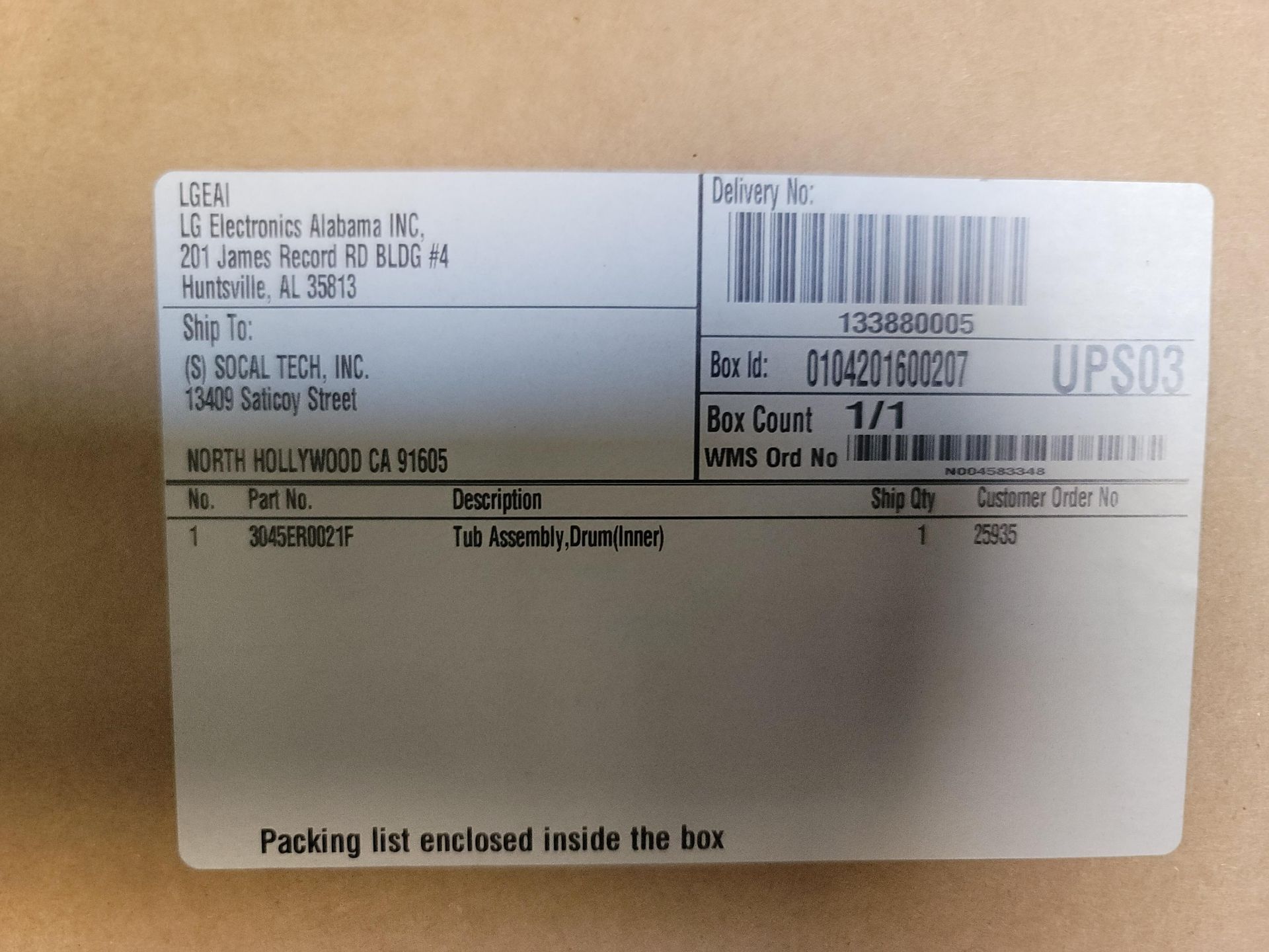 LOT - (1) SHELF OF BOXED APPLIANCE REPLACEMENT PARTS, APPROX. (13) CARTONS, PALLET OF SIGNAGE - Image 9 of 12