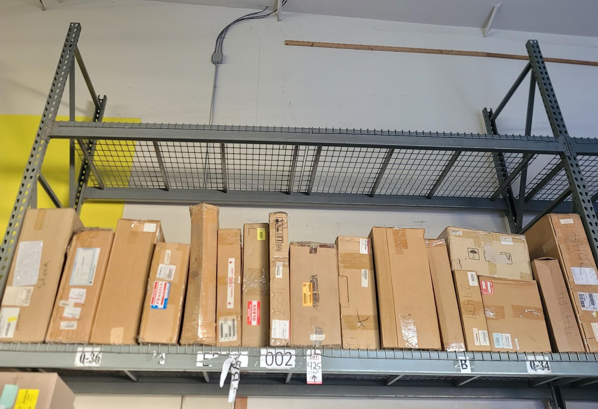 LOT - (1) SHELF OF BOXED APPLIANCE REPLACEMENT PARTS, APPROX. (17) CARTONS