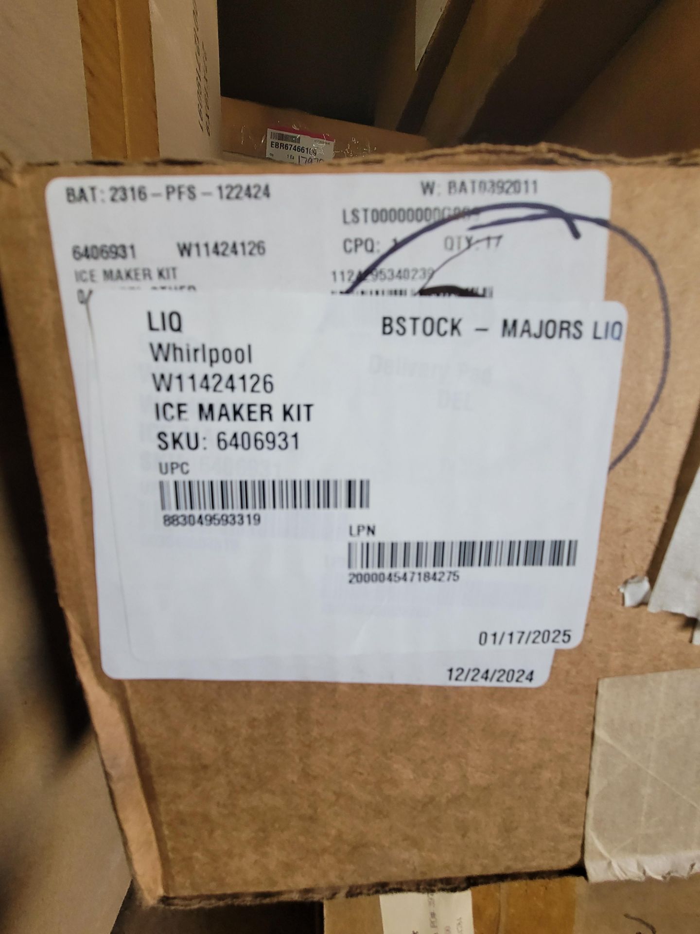 LOT - (1) SHELF OF BOXED APPLIANCE REPLACEMENT PARTS - Image 7 of 15