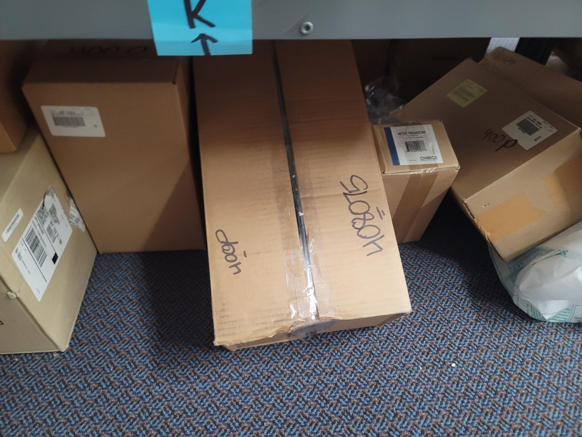 LOT - 8' SHELF UNIT W/ CONTENTS OF APPLIANCE REPLACEMENT PARTS - Image 15 of 16