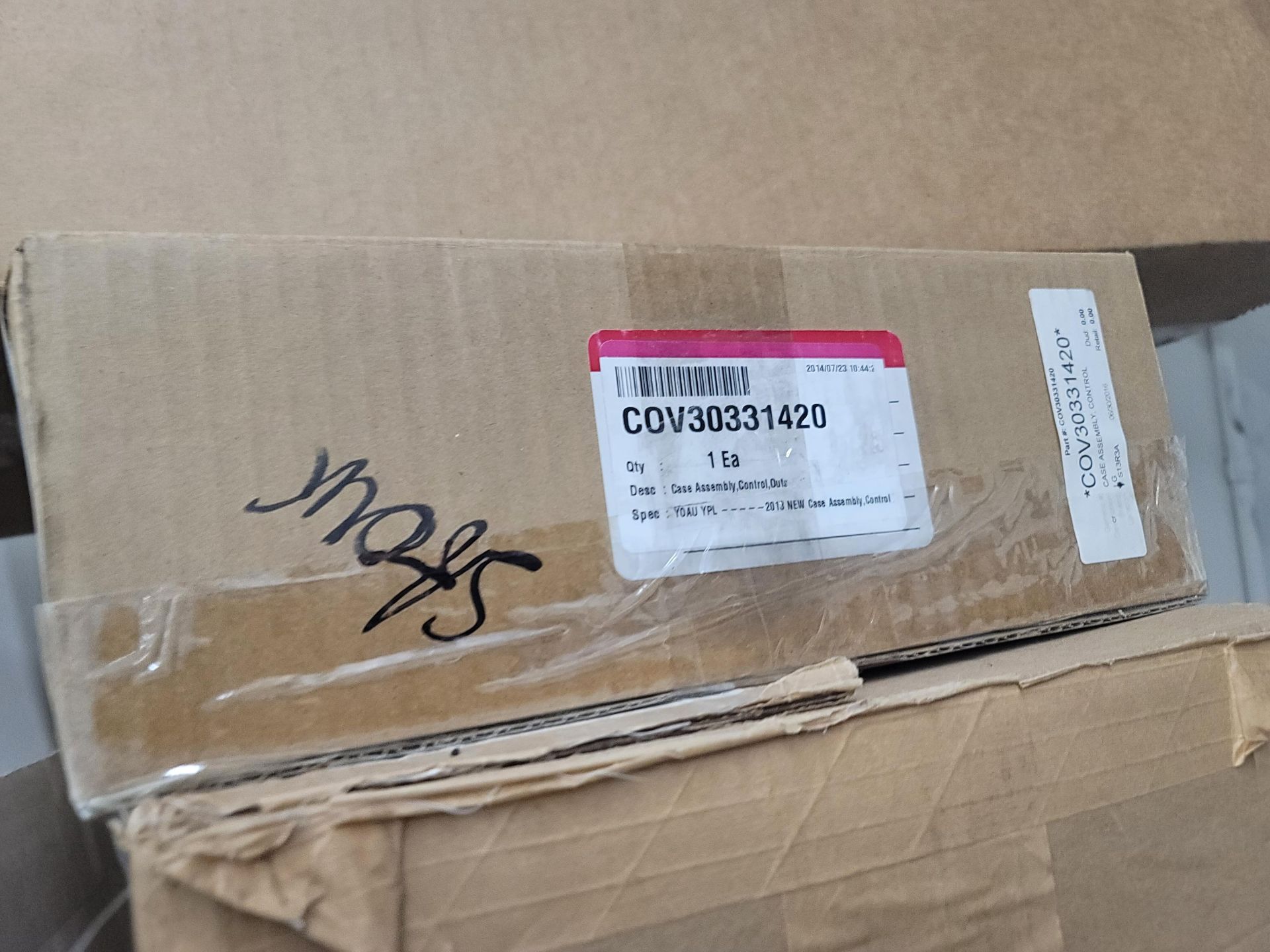 LOT - CONTENTS OF CORNER AREA, TO INCLUDE SHELF UNIT FULL OF APPLIANCE REPLACEMENT PARTS AND ALL - Image 12 of 21