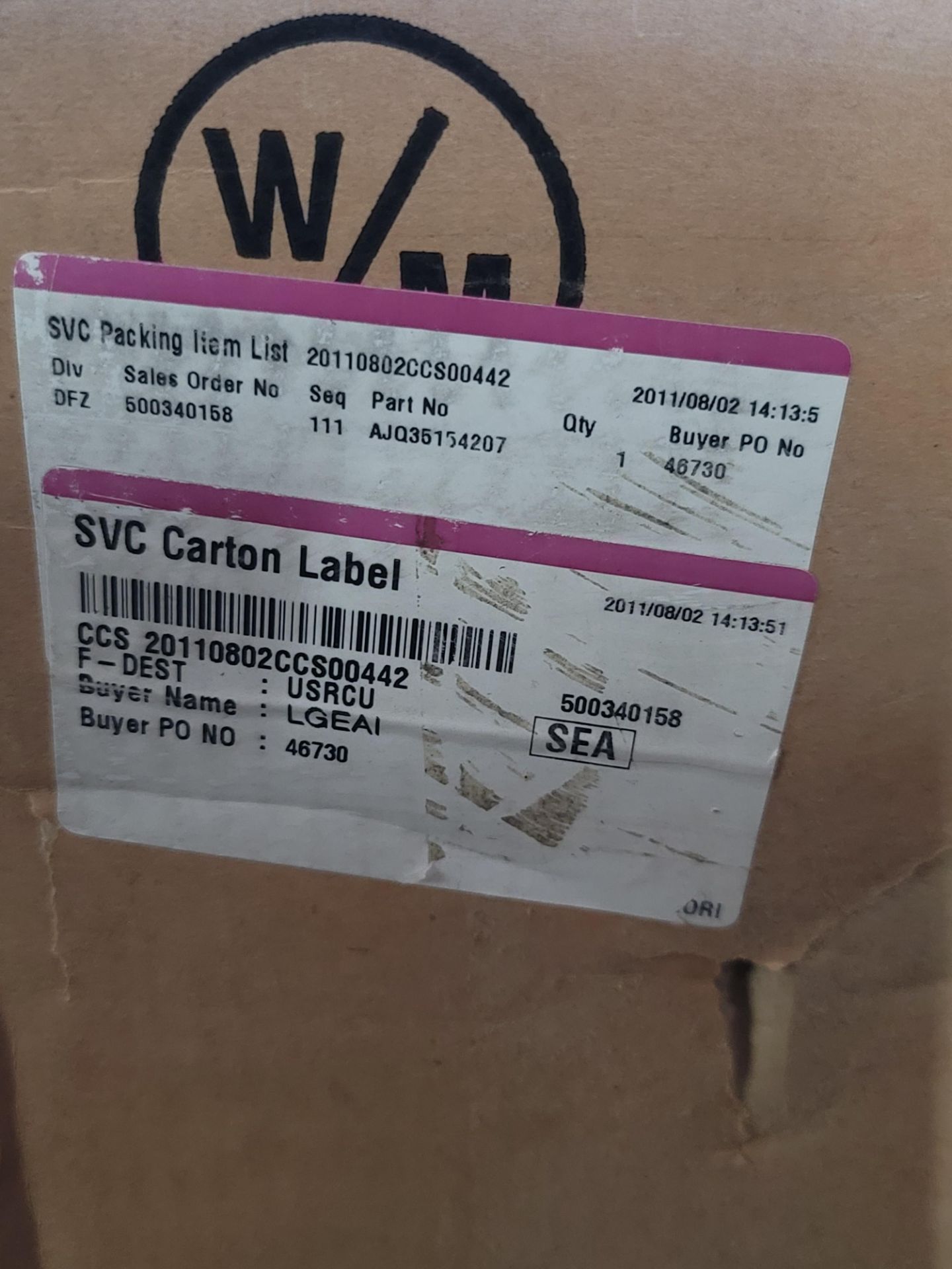 LOT - (1) SHELF OF BOXED APPLIANCE REPLACEMENT PARTS, APPROX. (13) CARTONS - Image 8 of 8