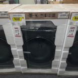 SAMSUNG 27" SMART 7.5 CU. FT. ELECTRIC DRYER IN BLACK, MODEL DVE60A9900V, UNOPENED FACTORY