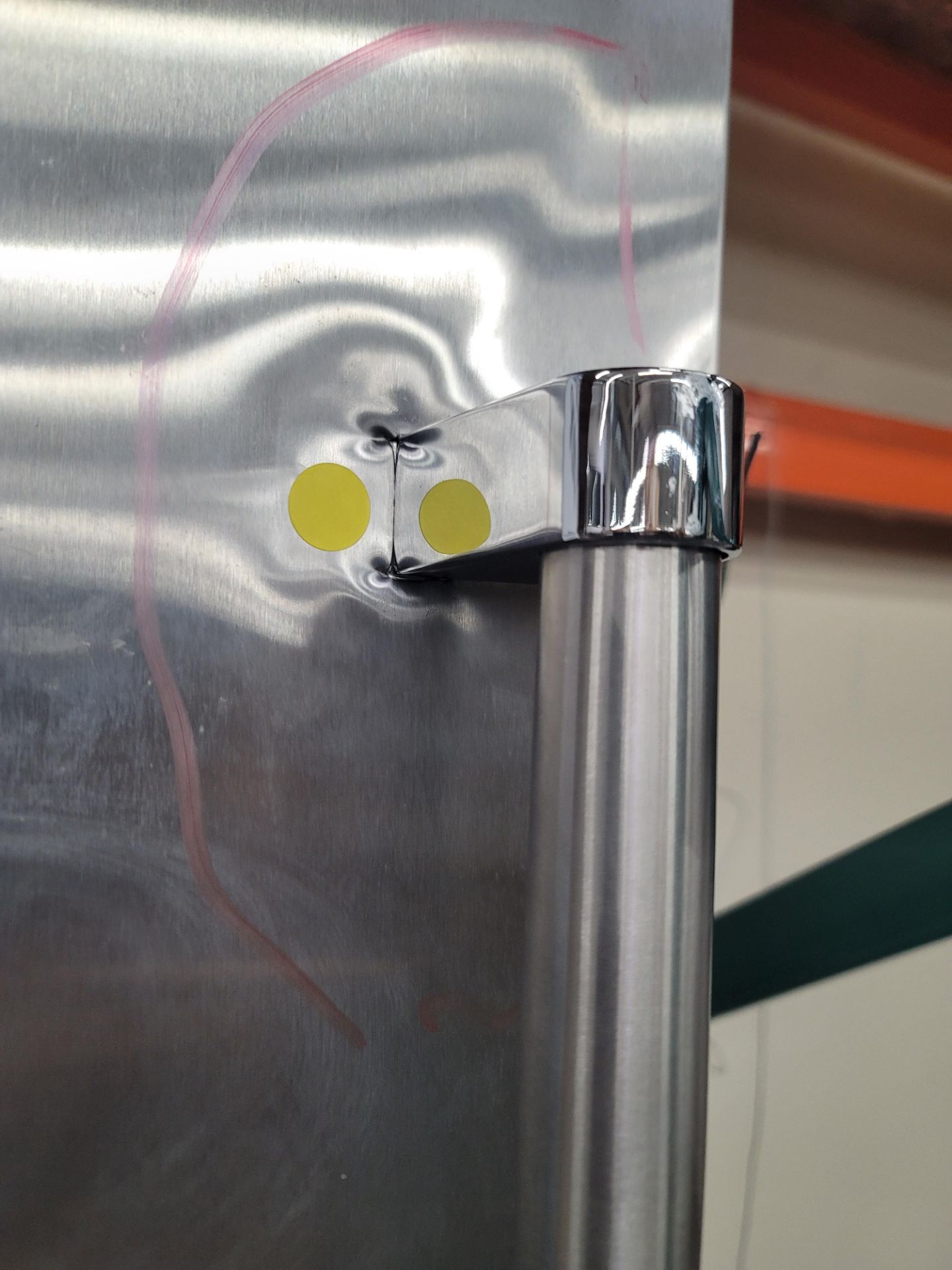 VIKING 5 SERIES 30" REFRIGERATOR COLUMN, 18.4 CU. FT. CAPACITY, MODEL VCRB5303LBU, (NOTE: DOOR IS - Image 2 of 5