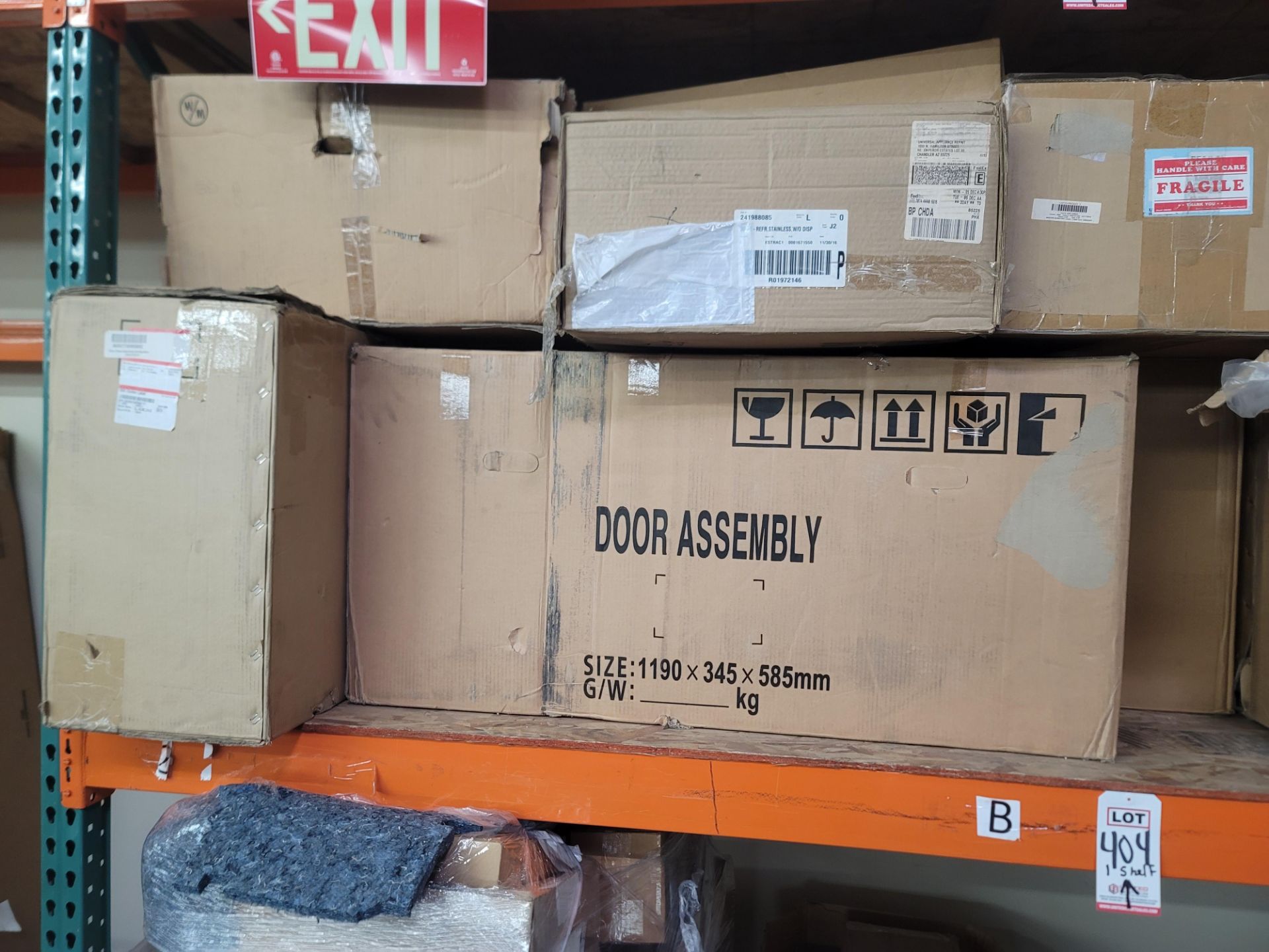 LOT - SHELF OF BOXED APPLIANCE REPLACEMENT PARTS, APPROX. (18) CARTONS - Image 2 of 9