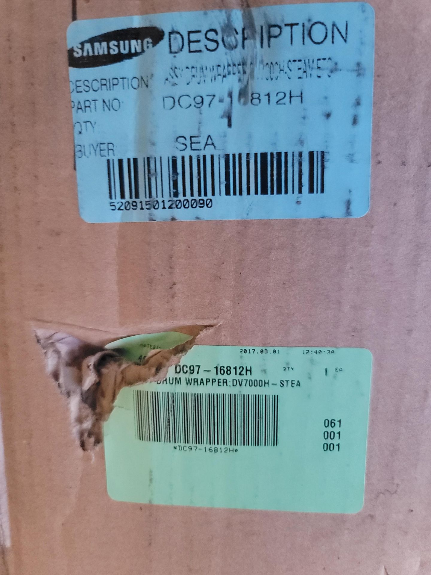 LOT - (1) SHELF OF BOXED APPLIANCE REPLACEMENT PARTS, APPROX. (11) CARTONS - Image 3 of 10