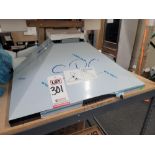 SAMSUNG 30" RANGE HOOD IN BLACK, MODEL UNKNOWN