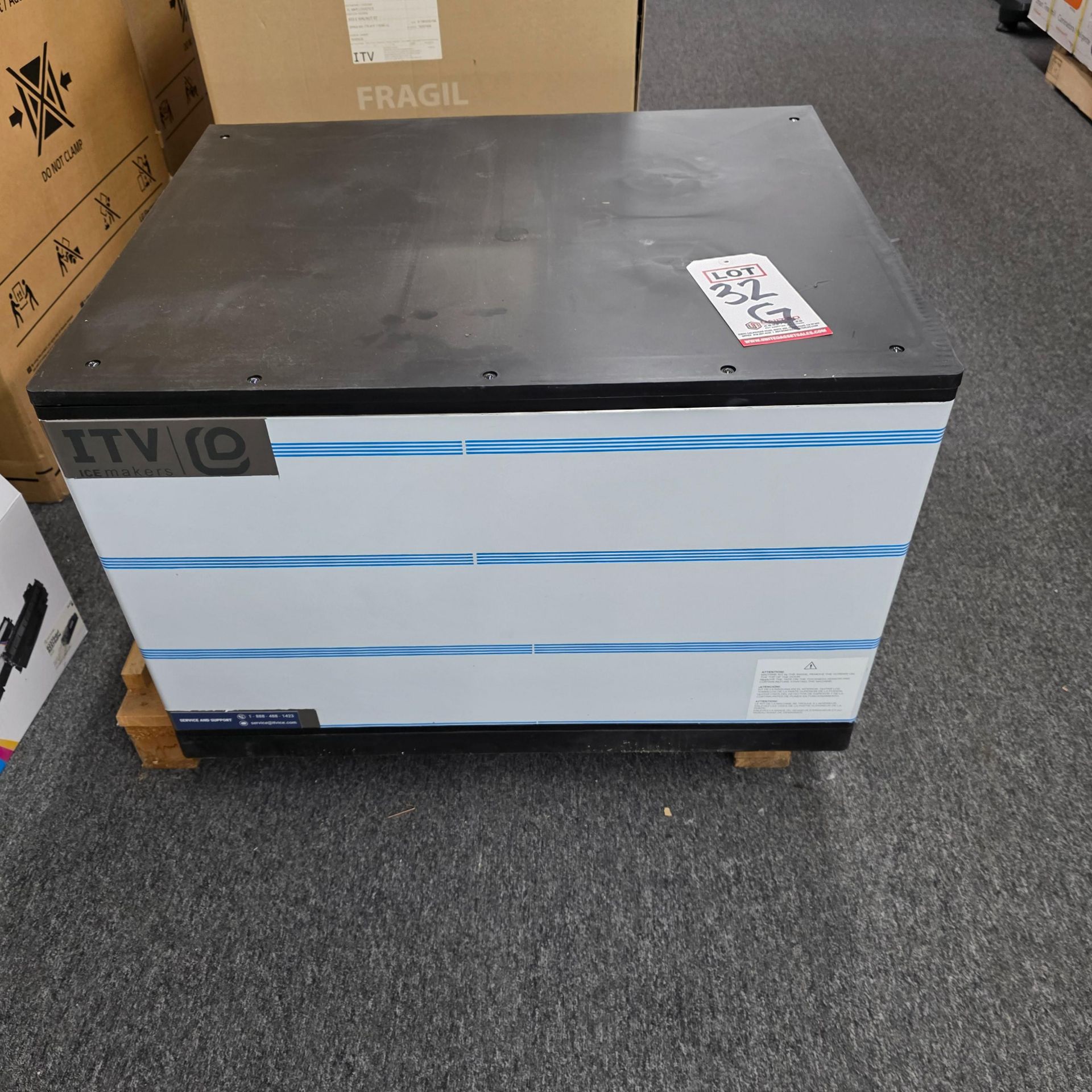 ITV COMMERCIAL ICE MAKER HEAD, MODEL SPIKA MS 500-A1F