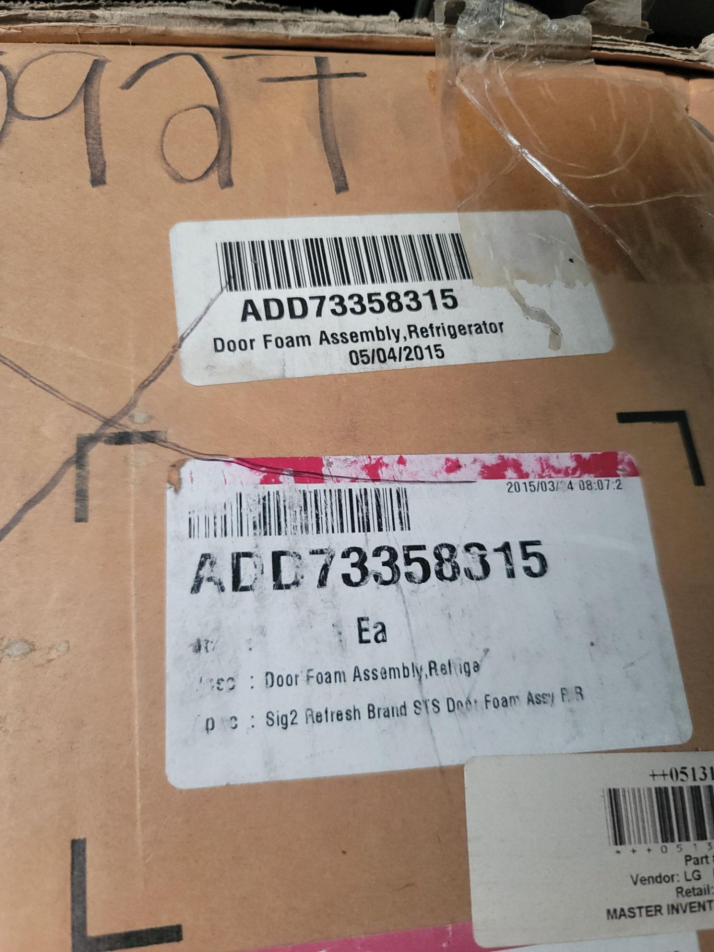 LOT - (1) SHELF OF BOXED APPLIANCE REPLACEMENT PARTS, APPROX. (17) CARTONS - Image 3 of 15