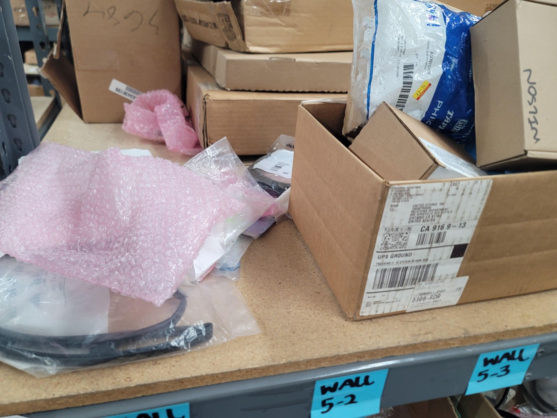 LOT - 8' SHELF UNIT W/ CONTENTS OF APPLIANCE REPLACEMENT PARTS - Image 2 of 16