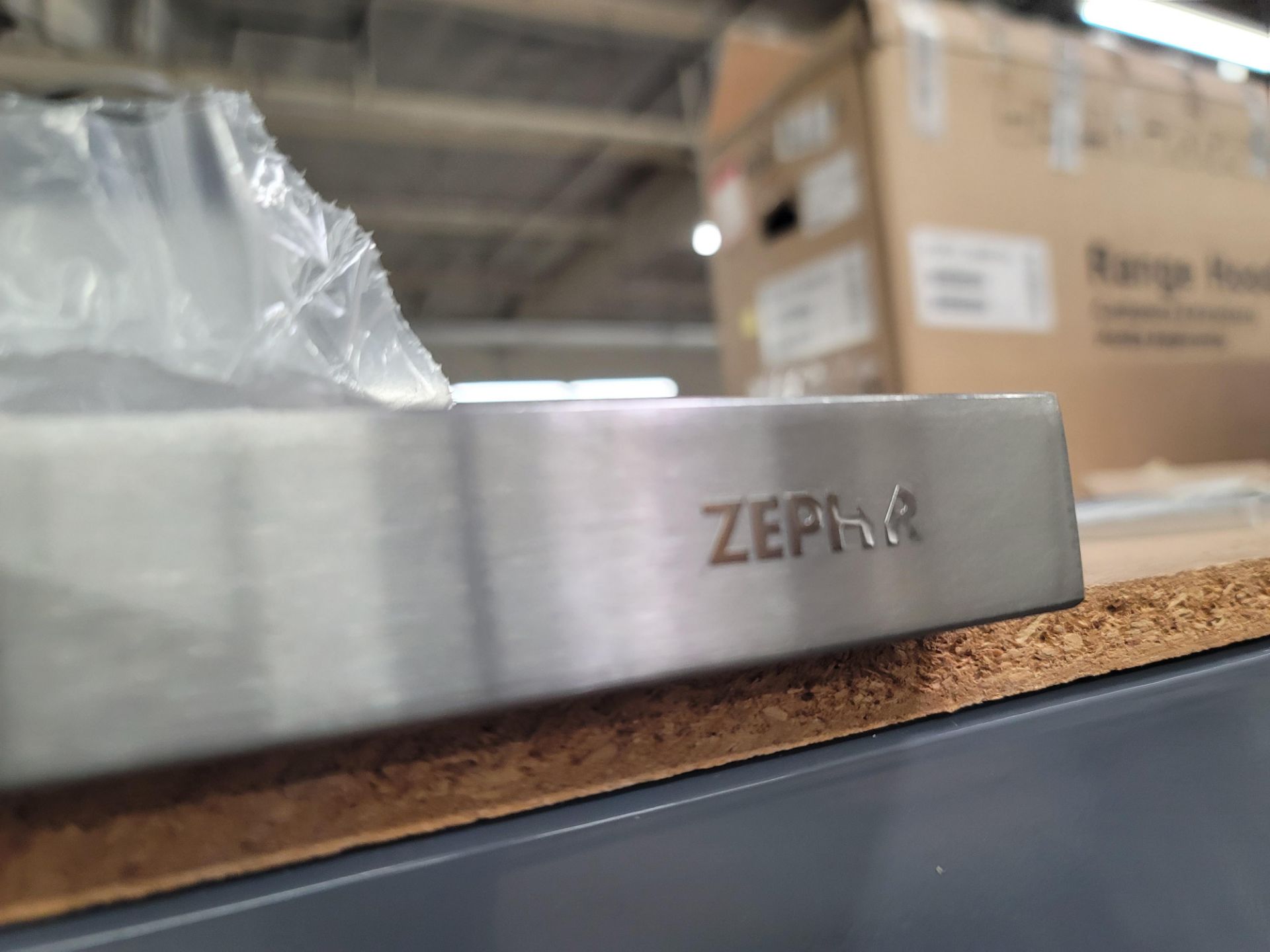 ZEPHYR 36" ISLAND MOUNT CHIMNEY RANGE HOOD, MODEL ZMD-M90AS - Image 2 of 2